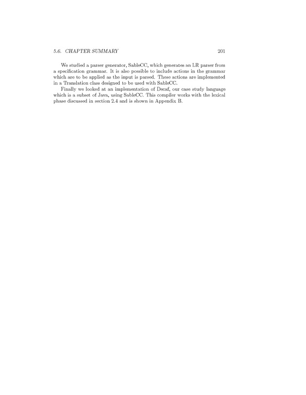 Compiler Design: Theory, Tools, and Examples - Page 201